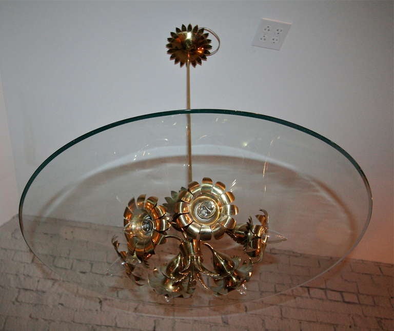 1950s Pietro Chiesa Fontana Arte Chandelier 2