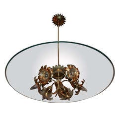 1950s Pietro Chiesa Fontana Arte Chandelier