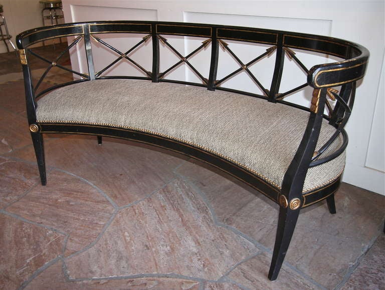 French Empire Settee

Please call or use the contact dealer link below to reach us directly with any questions regarding this item. We are happy to obtain delivery quotes from our network of insured shippers.