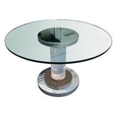 60's Italian Lucite Dining Table