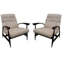 Pair of 1960s Jorge Zalszupin Brazilian Armchairs 3