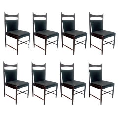 Set of Eight "Cantu" Chairs by Sergio Rodrigues