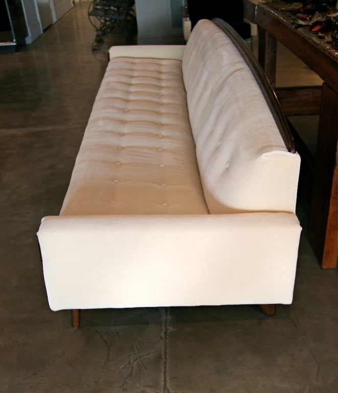 Late 20th Century 1970s Mohair Sofa Attributed to Adrian Pearsall