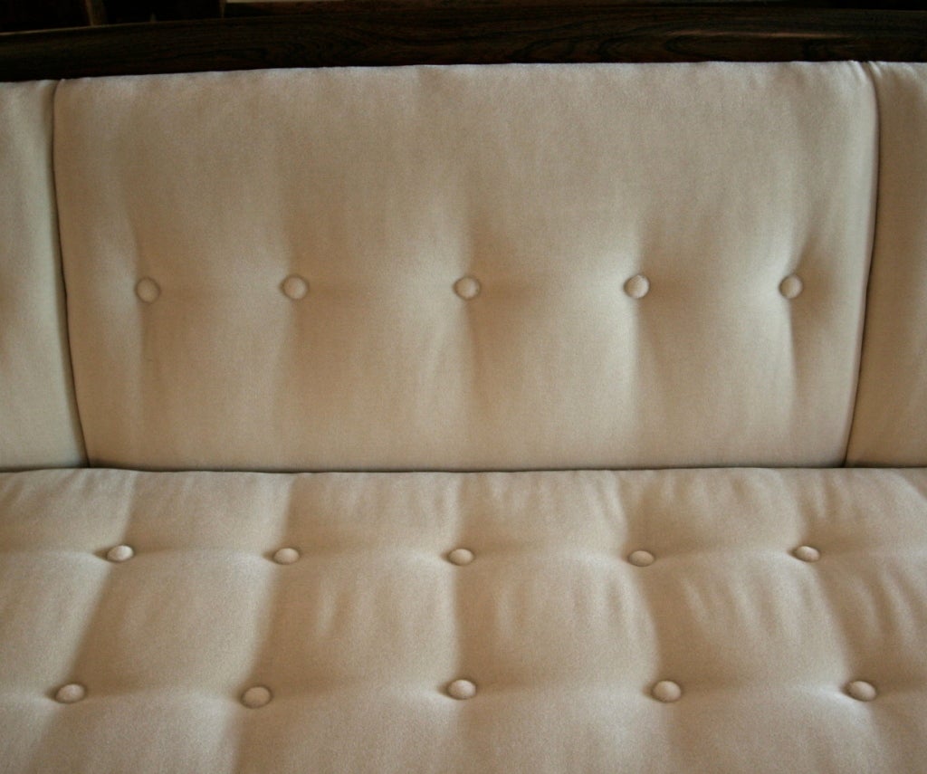 1970s Mohair Sofa Attributed to Adrian Pearsall 1