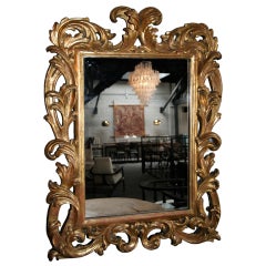 19th Century Italian Gilded Mirror