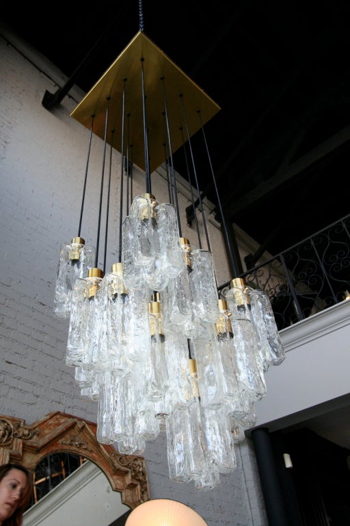 Mid-Century Modern 1960s Kalmar Granada Chandelier