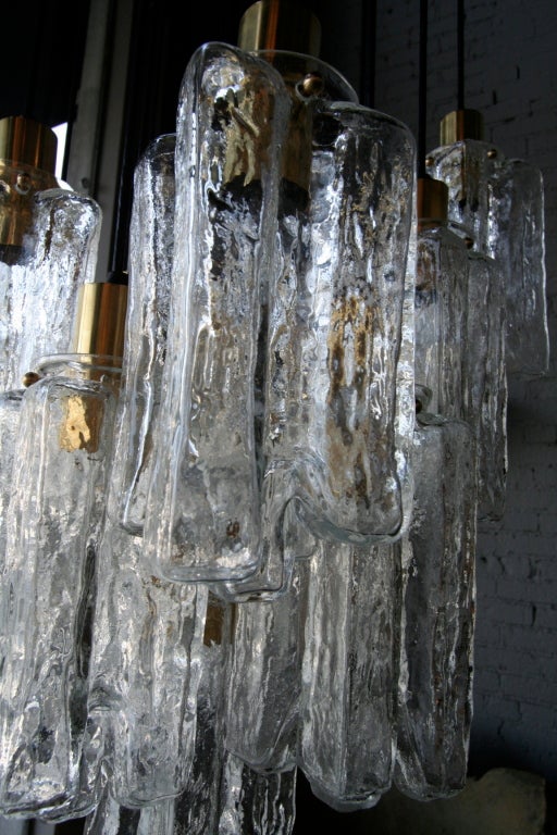 Brass 1960s Kalmar Granada Chandelier