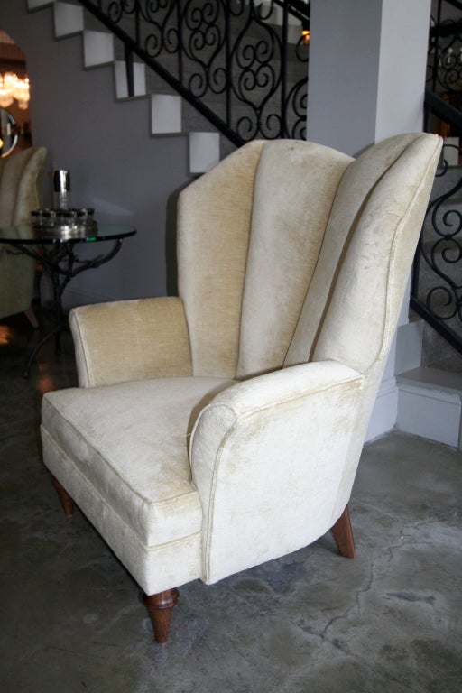 Mid-Century Modern Pair of 1950's Arturo Pani Lounge Chairs