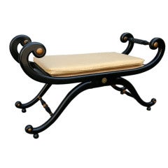 19th Century Regency Style Bench