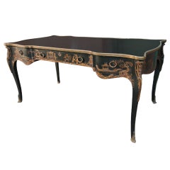 Antique 20's French Chinoiserie Desk