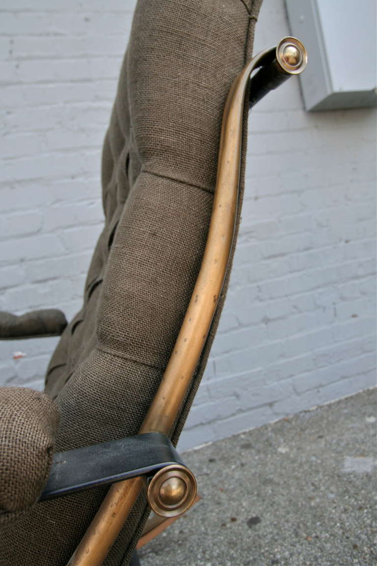 Mid-20th Century Lee Woodard Rocking Chair