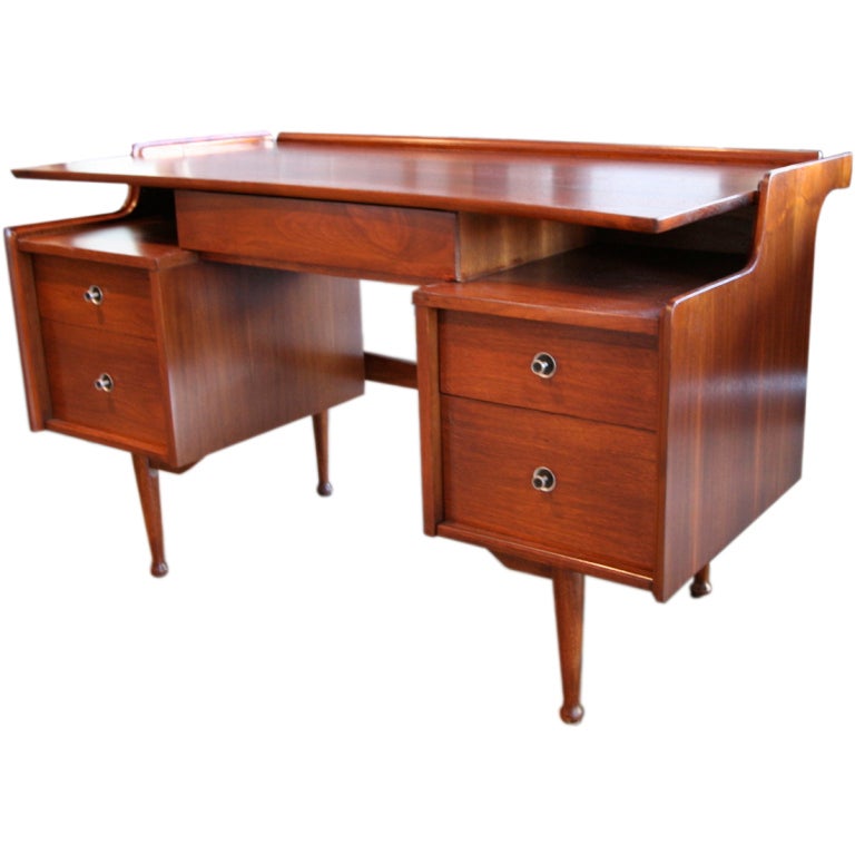 60's Desk by Hooker at 1stdibs