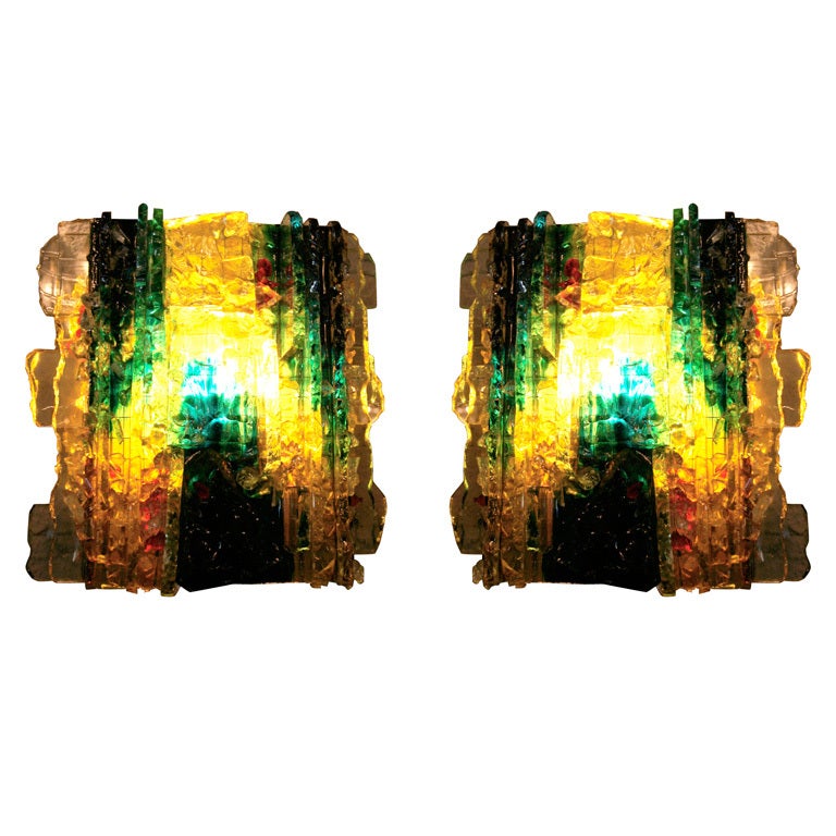 Pair of 1960
s Raak Chartres Sconces