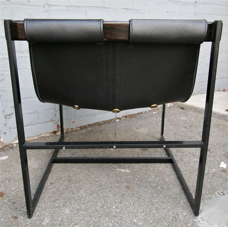 Metal Pair of Julio Katinski Chairs