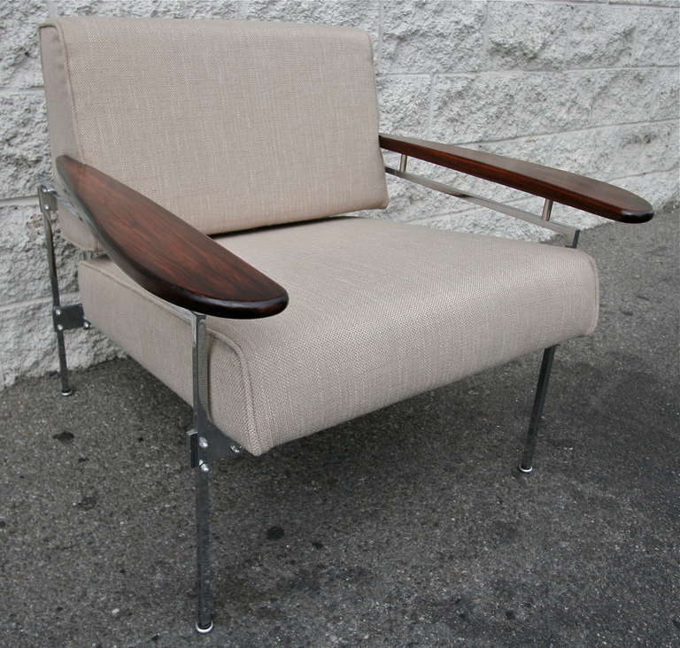Mid-20th Century Pair of Sergio Rodrigues Beto Chairs