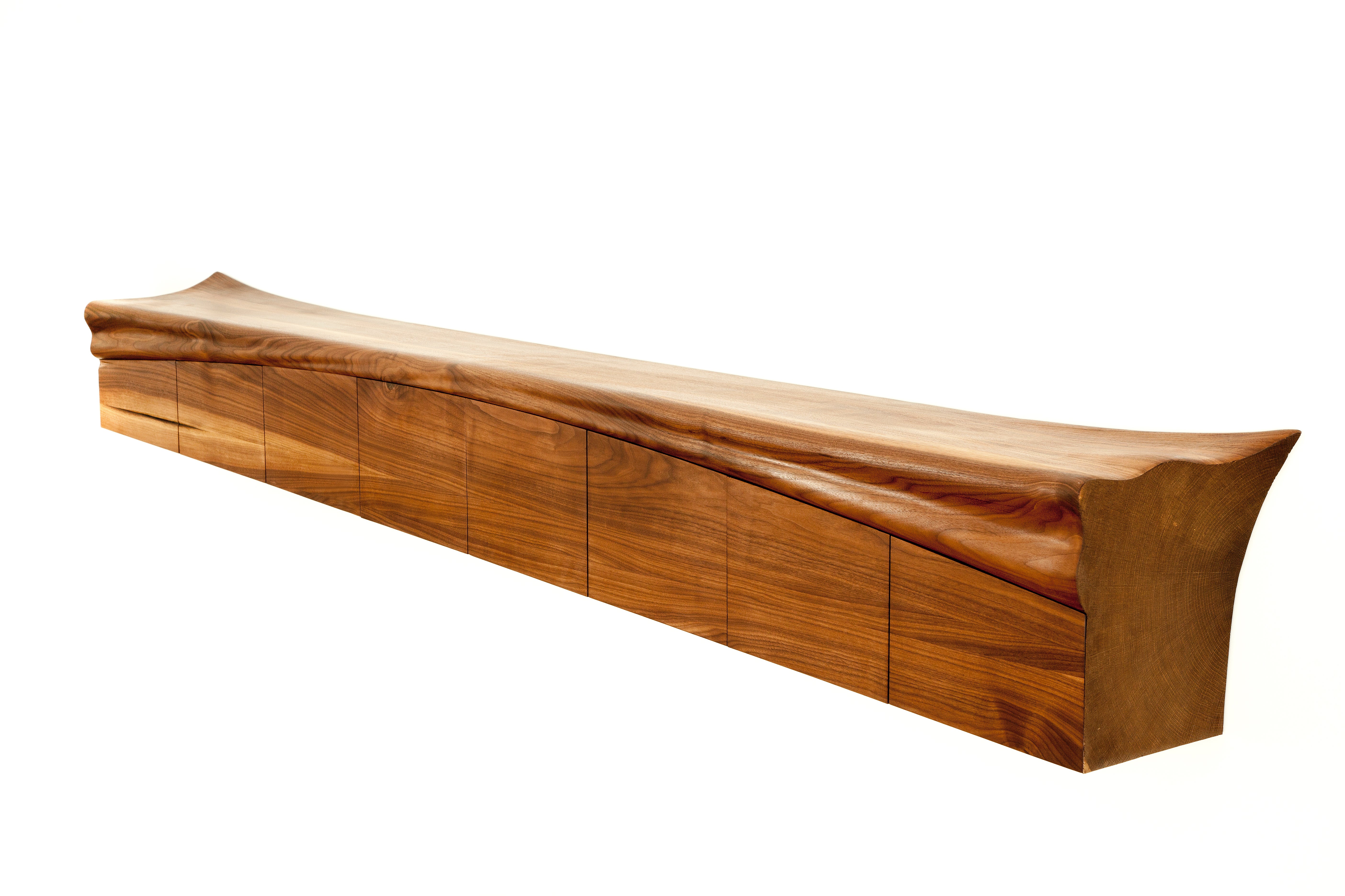 Tree Trunk Sideboard by Bryan Drinchich