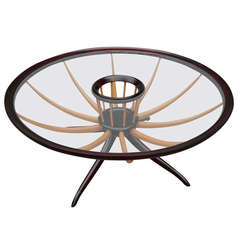 Vintage Scapinelli Spider Leg Coffee Table