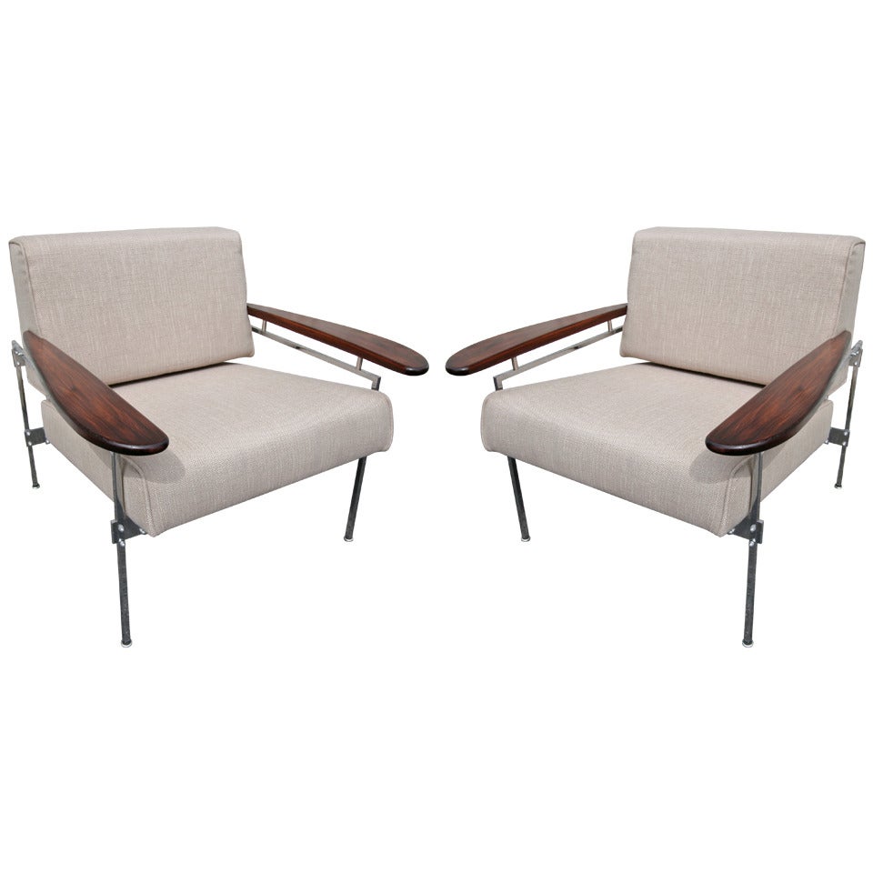Pair of Sergio Rodrigues Beto Chairs