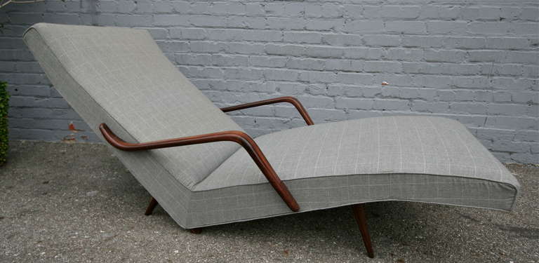 Scapinelli Brazilian Chaise Longue Chair 1