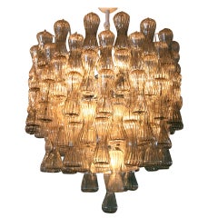 Smoked Glass Venini Chandelier