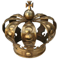 Gold Decorative Crown