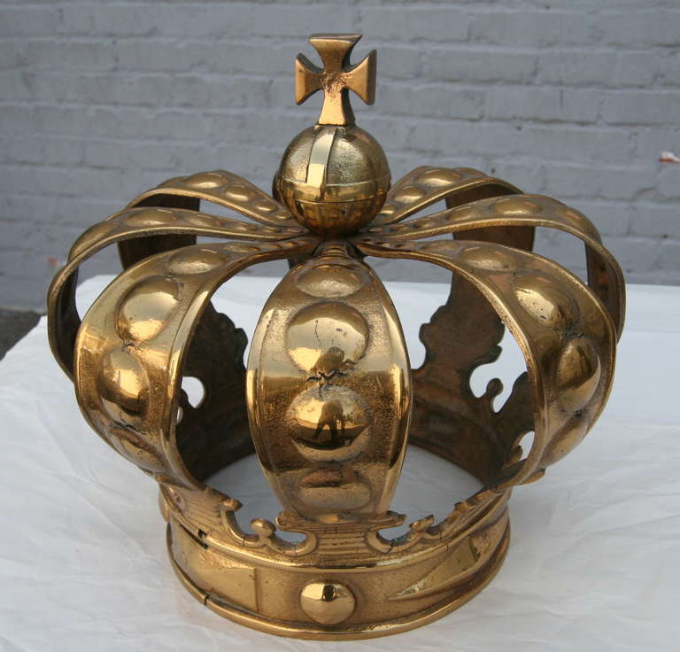 Gold Decorative Crown