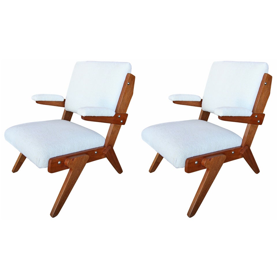 Pair of Chairs by Lina Bo Bardi