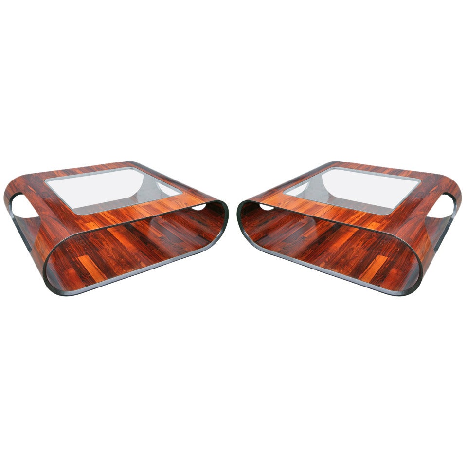 Pair of Coffee Tables by Jorge Zalszupin