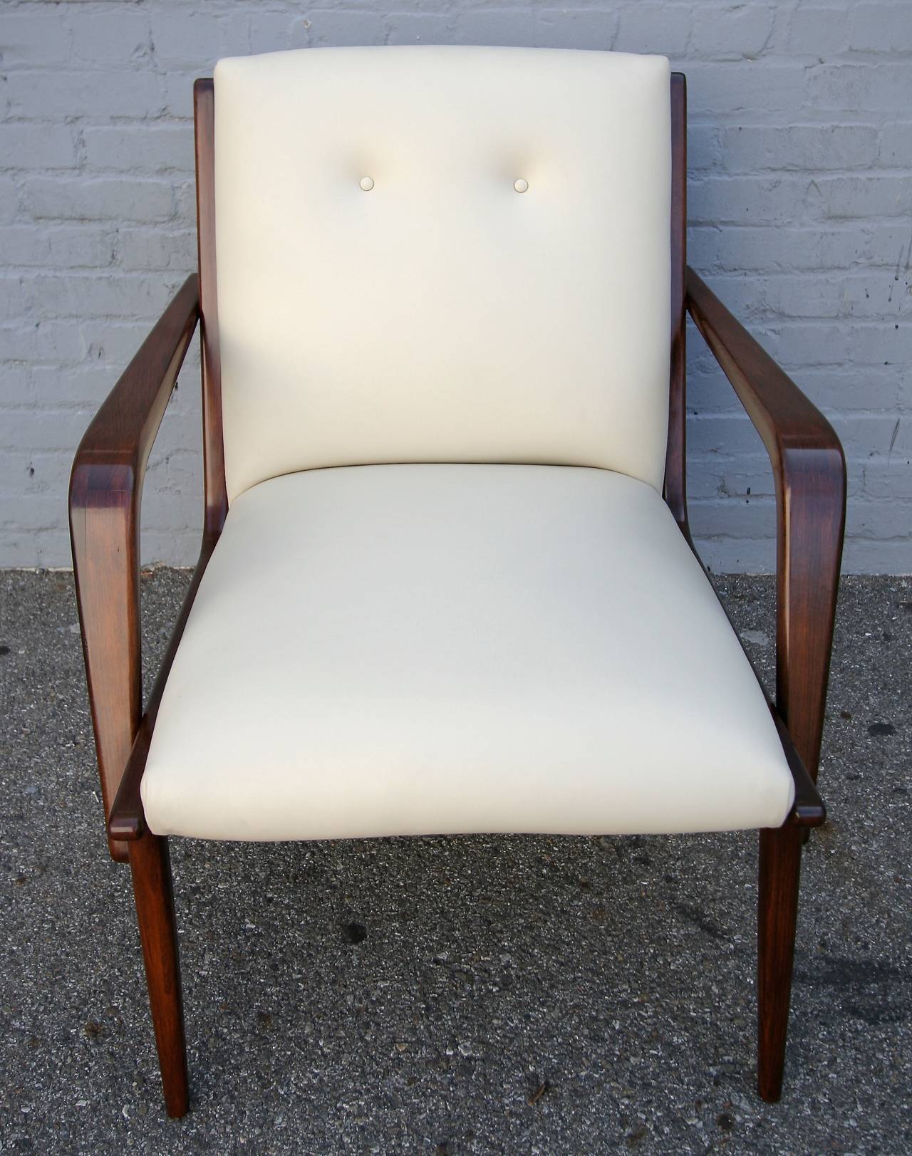 Mid-20th Century Pair of 1960s Scapinelli Brazilian Armchairs