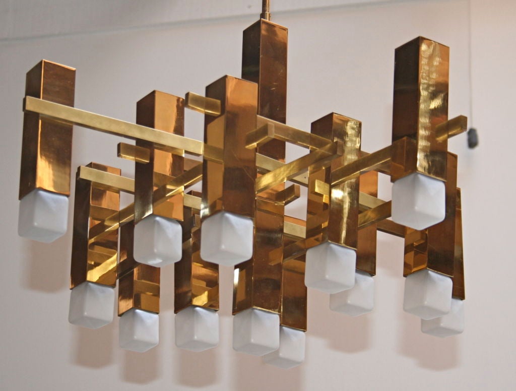 70's French Boulanger brass chandelier with 13 lights

Please call or use the contact dealer link below to reach us directly with any questions regarding this item. We are happy to obtain delivery quotes from our network of insured shippers.