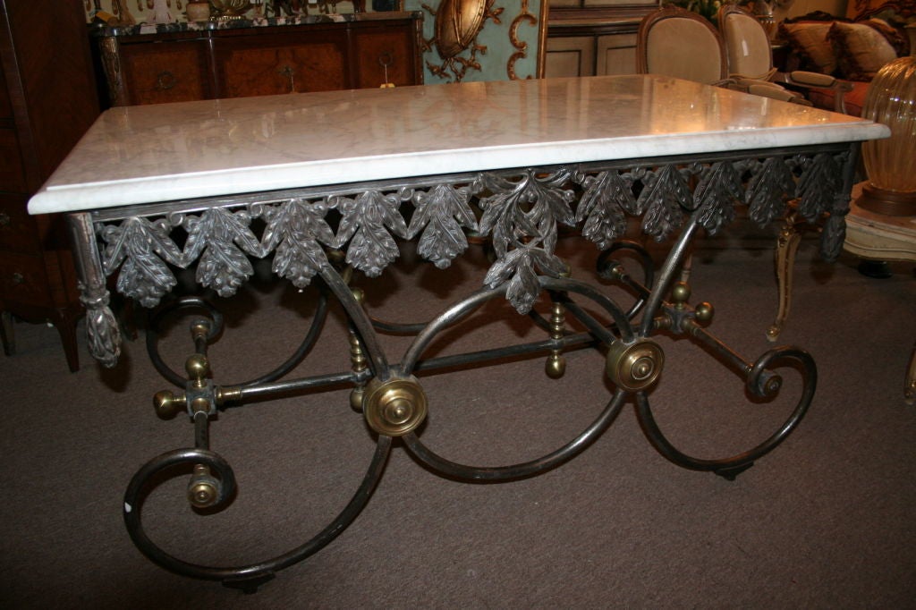 50's French Baker's Table In Excellent Condition In Los Angeles, CA