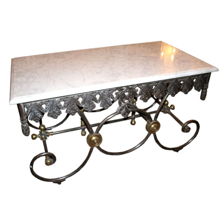 50's French Baker's Table