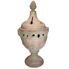 30's Italian Terracotta Urn