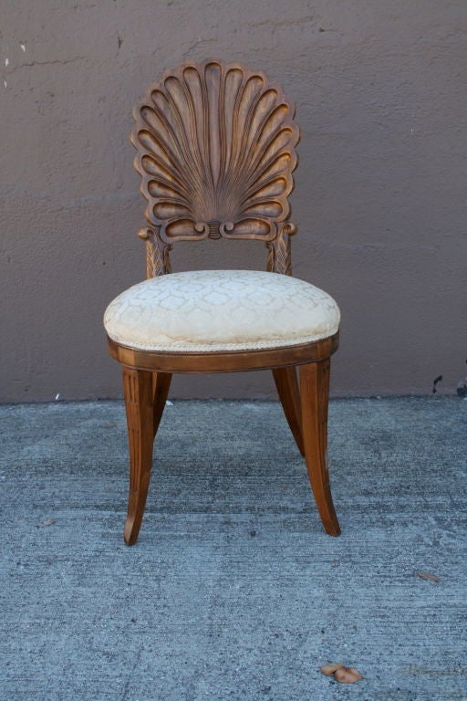 Mid-20th Century Pair of Italian Grotto Chairs