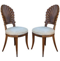 Pair of Italian Grotto Chairs