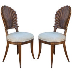 Pair of Italian Grotto Chairs