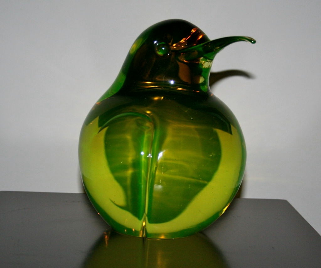 60's Murano Luciano Gaspari bird for Salvati