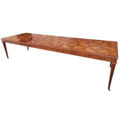60's Dining Table for Twelve by Baker Furniture