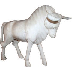White Bull Sculputure