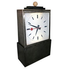 Antique 20's French Industrial Clock