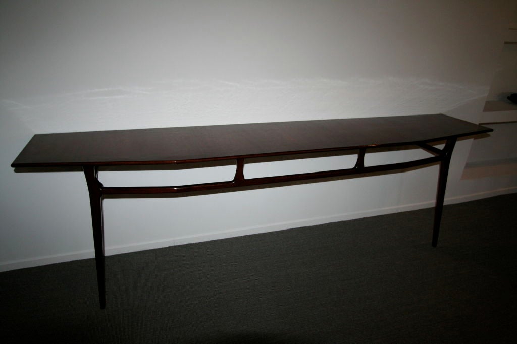 Mid-Century Modern Scapinelli 1960s Brazilian Console Table