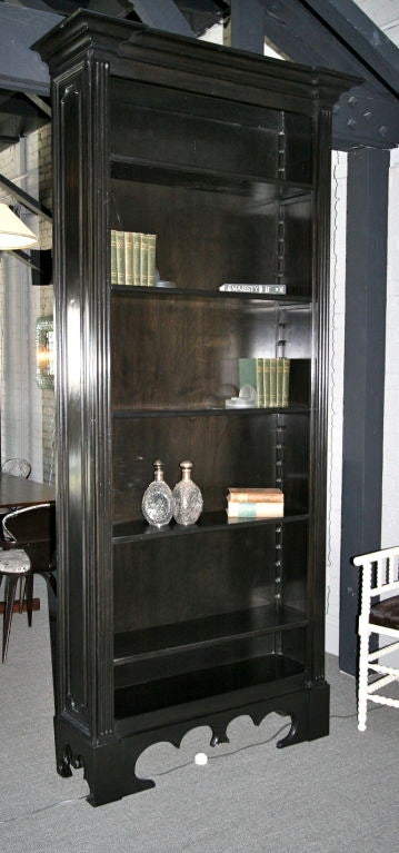 tall bookcase with adjustable shelves