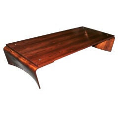 60's Zalszupin Jacaranda Coffee Table