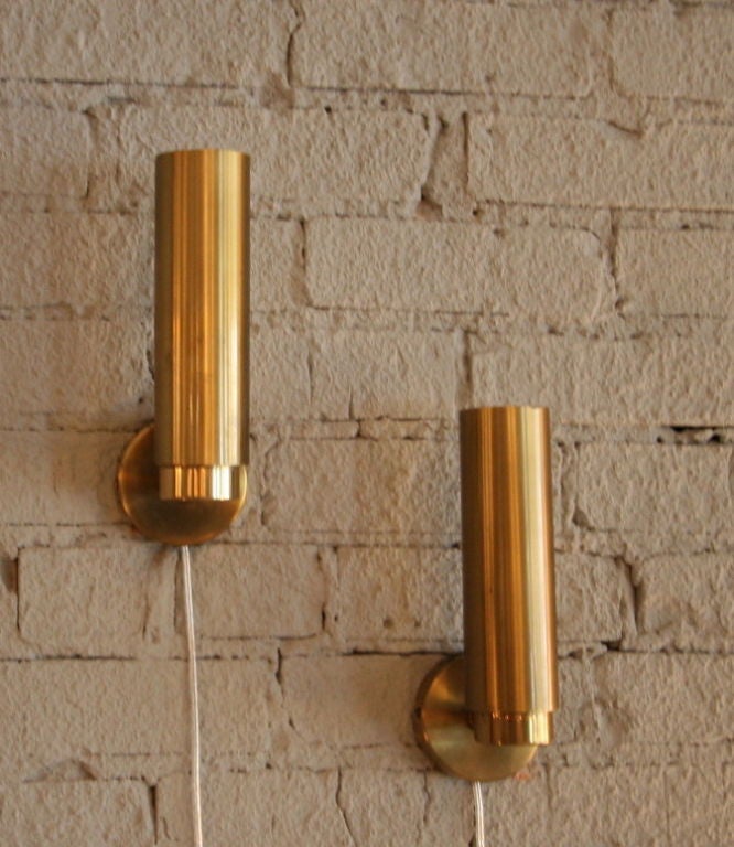 Pair of 50's Jaques Biny Sconces