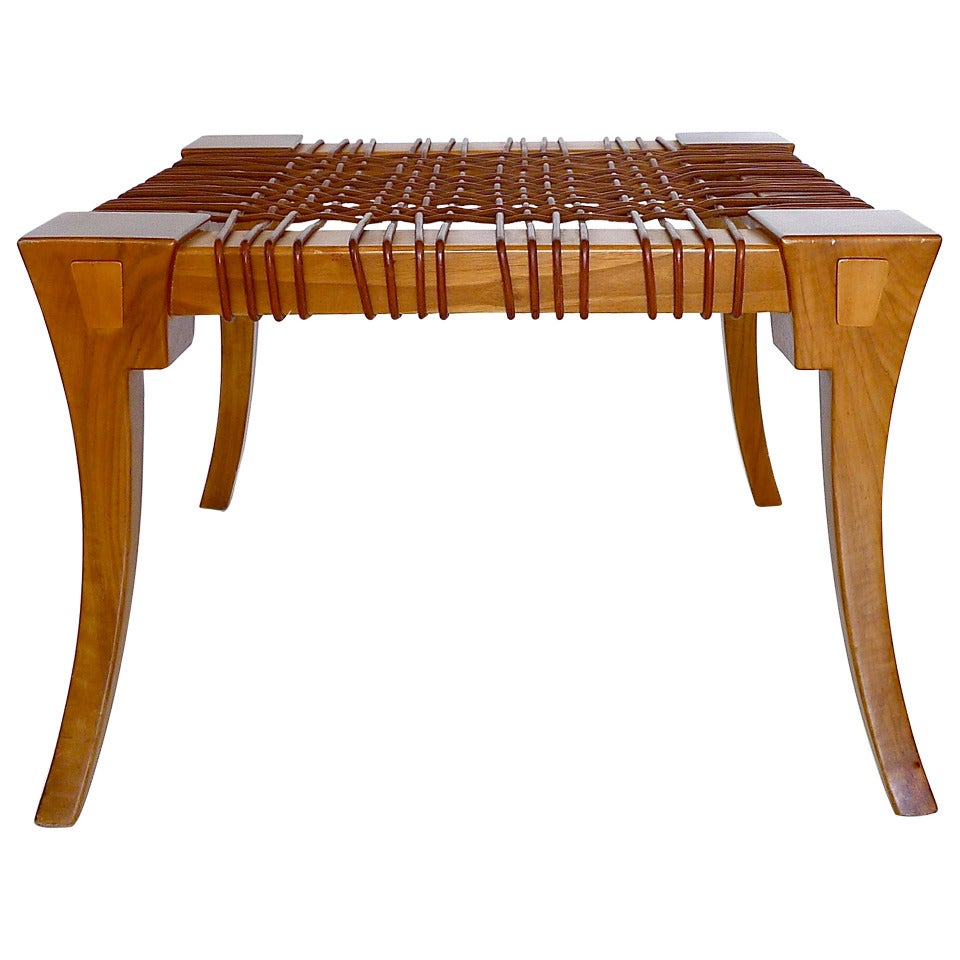 Klismos Bench/Table by T.H. Robsjohn Gibbings Saridis of Athens For Sale
