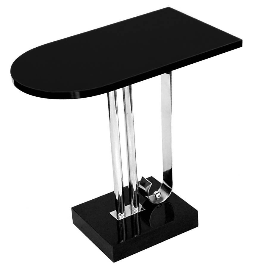 1930s Streamline Moderne Side Table by Belmont