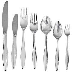 Gio Ponti Sterling Flatware Service for 12 or 18 + Serving Pcs 92 or 134 Pcs