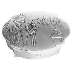Rare Art Deco Jazz Cabaret  Box