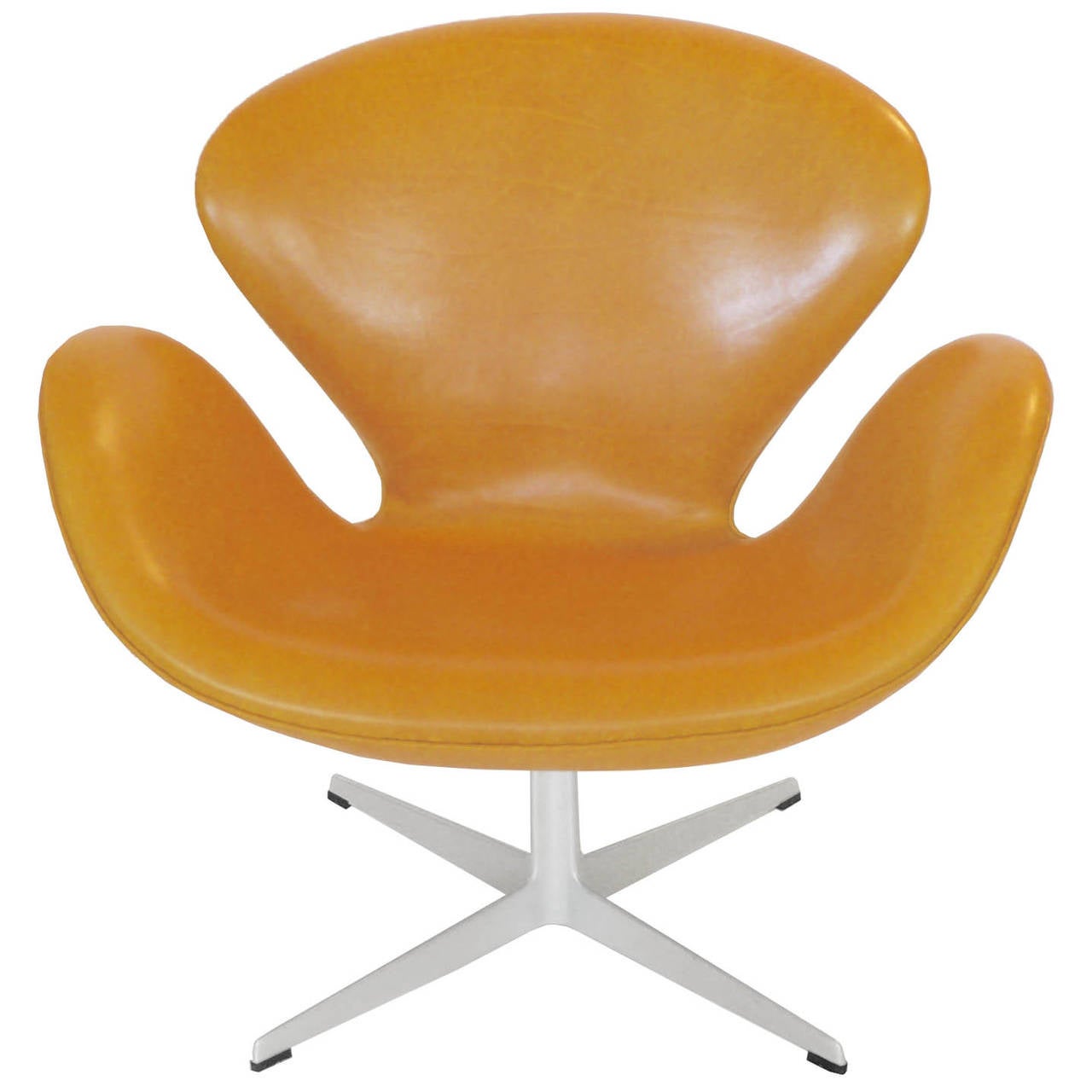Mid-Century Modern Pair of Original Swan Chairs by Arne Jacobsen for Fritz Hansen For Sale
