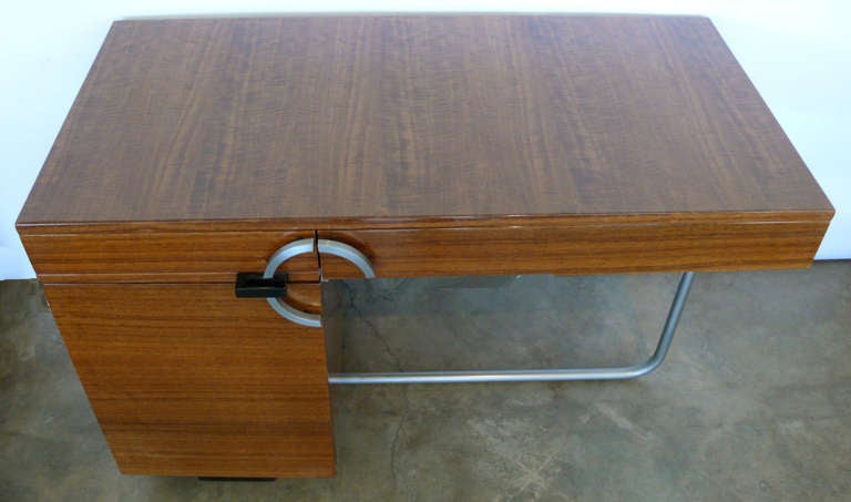 Mid-20th Century Rare Modernist Art Deco Desk by Gilbert Rohde for Herman Miller